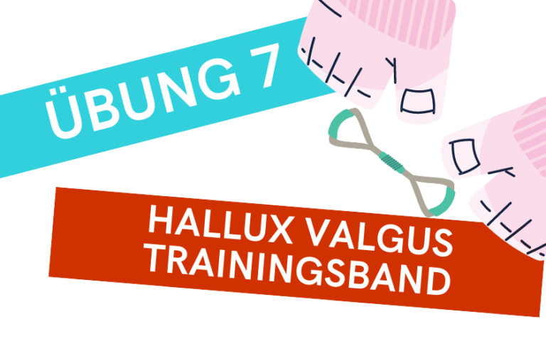 Trainingsband gegen Hallux Valgus