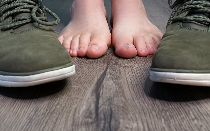 Anwendung Eckenzange Fußpflege Podologie